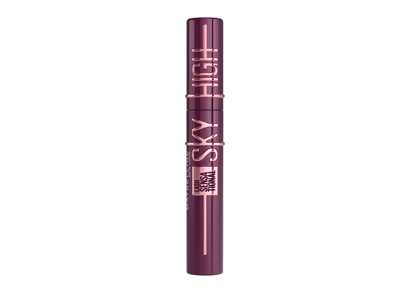 Maybelline Mascara de pestañas Sky High Lavable Tono Burgundy Haze